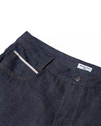 ZHABUXIAO Red Pegasus Embroidered Loose Curved Denim Jeans Blue