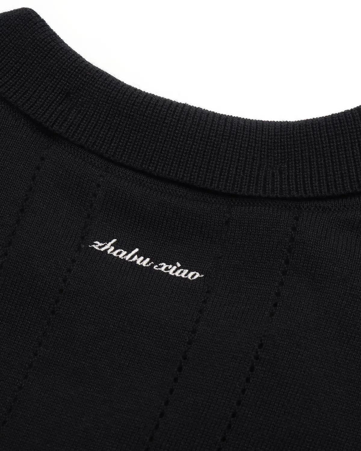 ZHABUXIAO 2-in-1 Striped Mesh Hemp Cotton Breathable Polo Shirt Black & Gray White