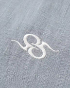 ZHABUXIAO Ramie Tencel Drawstring Adjust Casual Jacket Light Blue